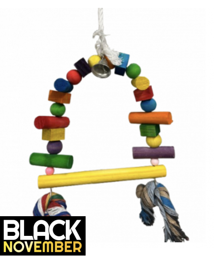 9 X Parrot Toy Pack - African Grey, Amazon, Eclectus, Cockatoo Etc - RRP £134.91 - Pack 3